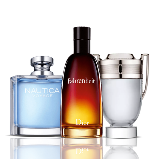 Set de 3 Perfumes | Nautica + Fahrenheit + Invictus 100 ml